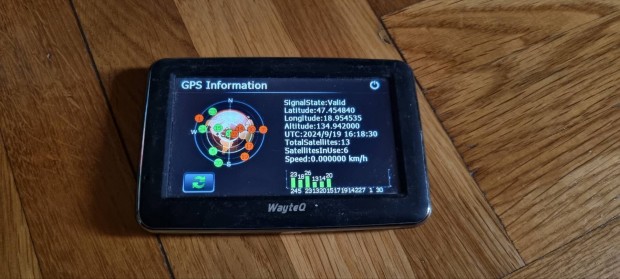 Wayteq x820 GPS navigci 