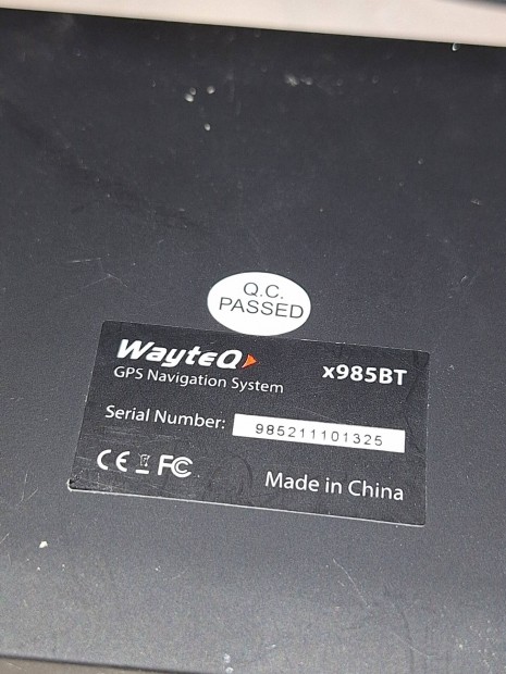 Wayteq x985BT GPS