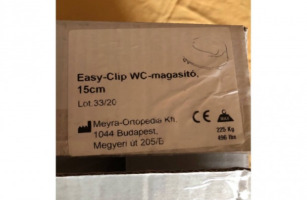 Wc magast csp s trdmttek utn, betegpolshoz