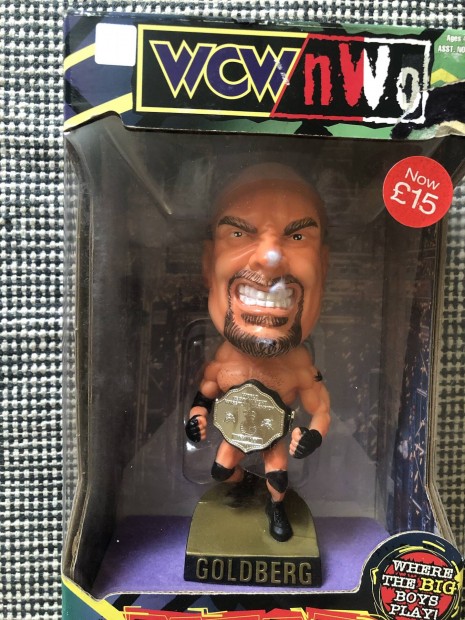 Wcw Nwo Wwe Wwf Pankrátor figura Goldberg. Bontatlan .