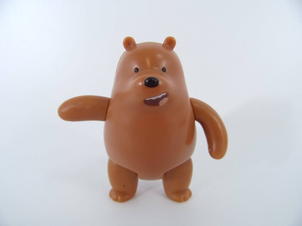 We Bare Bears Medvetesk Grizzly medve figura!