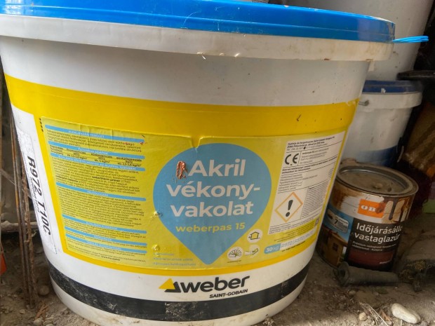 Weber Akril vékony vakolat 30kg eladó