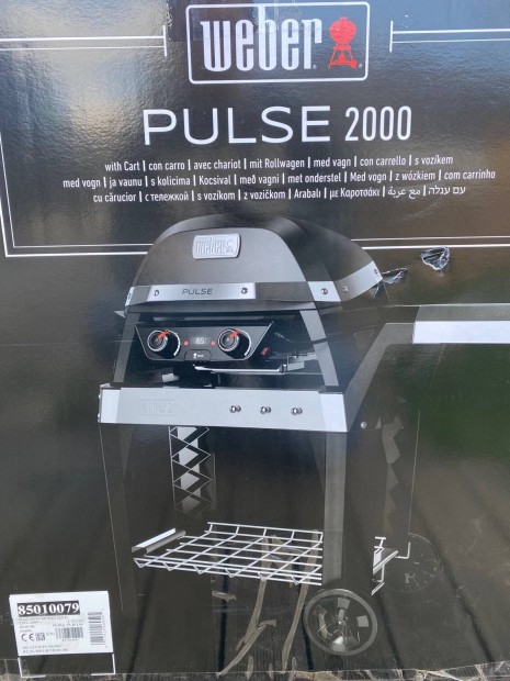 Weber Pulse 2000 Elad llvnyos elektromos grillez