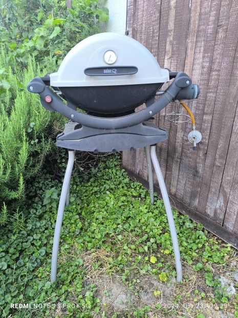 Weber Q120 gzos grill grillst + llvny