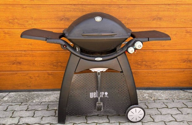 Weber Q 3000 BLK Prémium Gázos Gáz Grill Grillkocsi