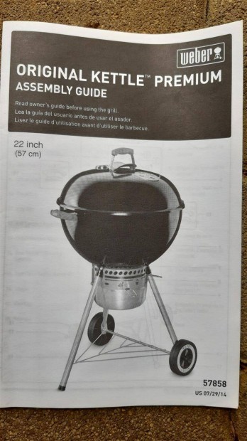 Weber faszenes grill takarponyvval (57 cm) (j!)