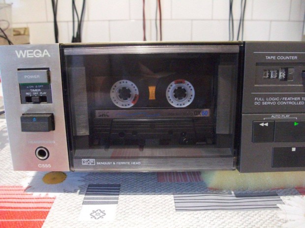 Wega C-555 kazetts magn deck - feljtva