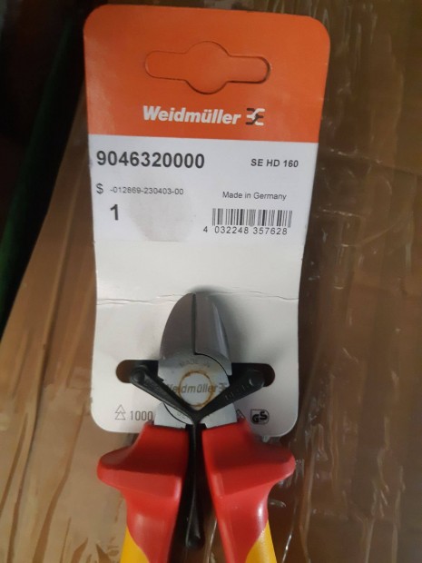 Weidmller - Oldalcspfog 160mm 1000V szig markolat