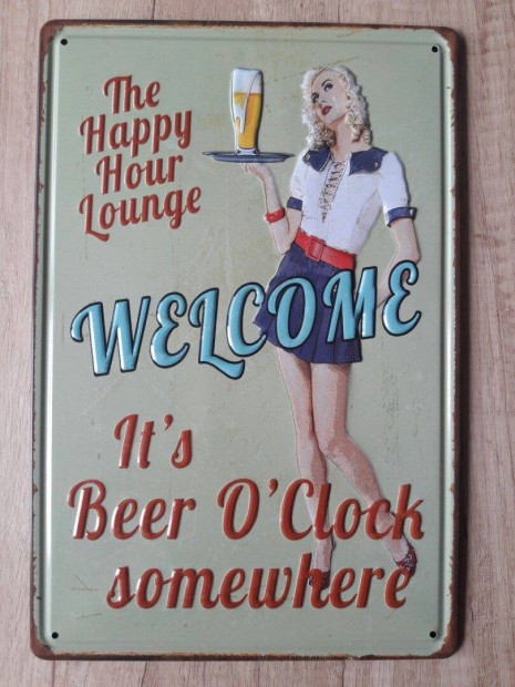 Welcome - It's beer o'clock somewhere (27009)