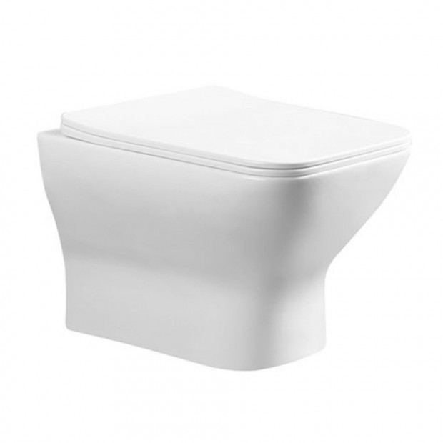 Welland Rimless W2302 fali WC cssze + soft-close slim WC lke