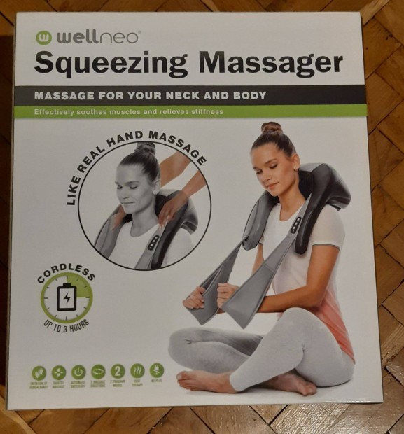 Wellneo squeezing massager - tbbfunkcis masszrozgp