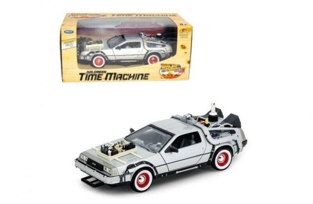 Welly Back to the Future III Delorean 1:24 Aut Modell