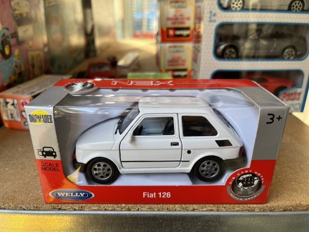 Welly Fiat 126 1/34 fehr j