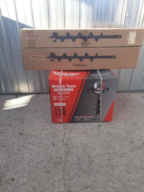 Welnek Tools benzines talajfúró 73cc 6.3HP VK-00730