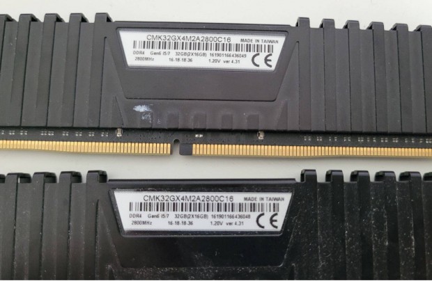 Wengence DDR4 2x16 GB memria