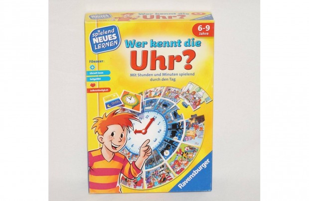 Wer kennt die Uhr? Ki ismeri az rt? Ravensburger fejleszt trsas