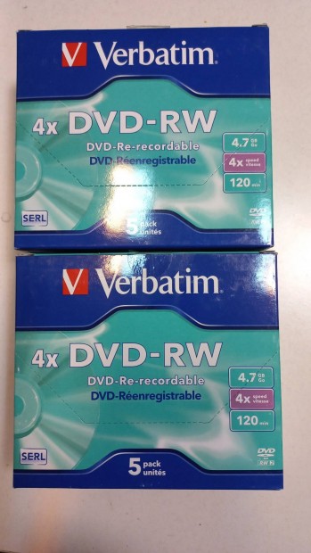 Werbatim DVD-RW 10db