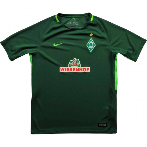 Werder Bremen 2017-18 Nike hazai foci mez gyerek XL-es