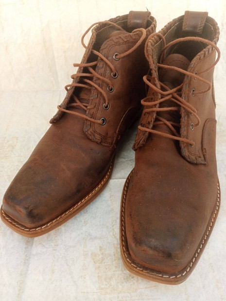 Wesco stílusú unisex bokacipő