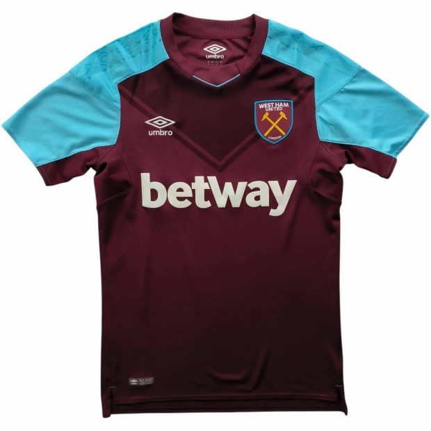 West Ham United 2017-18 Umbro hazai foci mez S-es