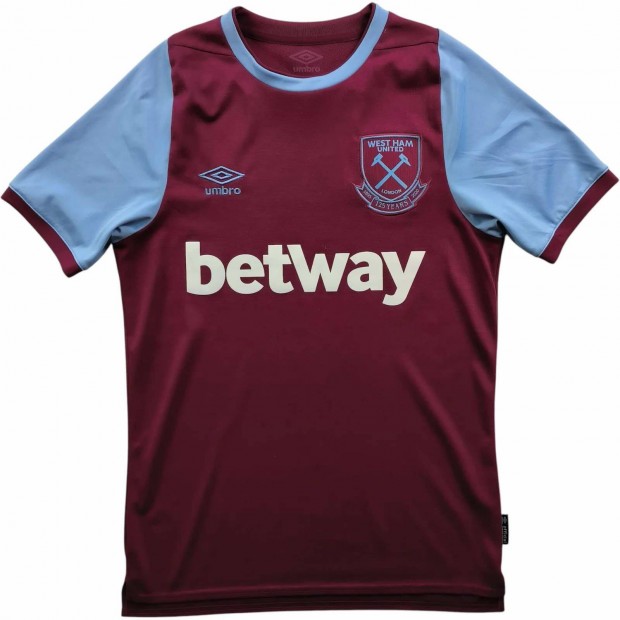 West Ham United 2020-21 Umbro hazai foci mez S-es