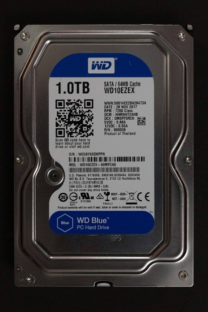 Western Digital 1TB Blue 3,5" HDD