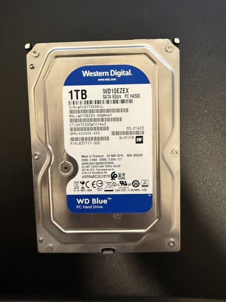 Western Digital 1TB HDD