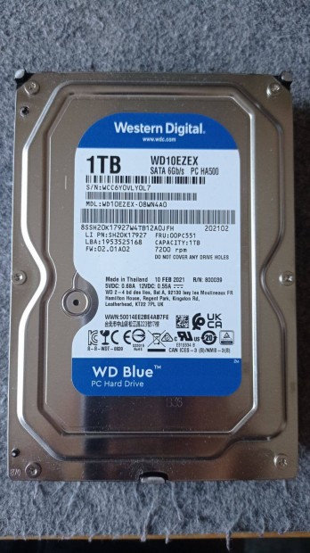 Western Digital 1TB - WD10Ezex