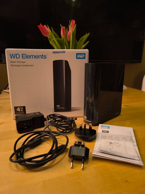 Western Digital 4 TB kls HDD - WD Elements