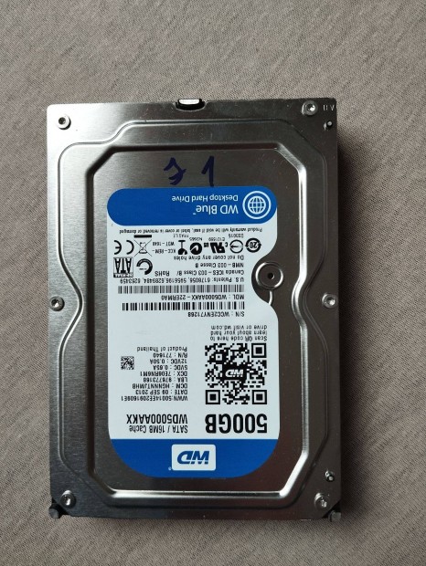 Western Digital 500GB Blue