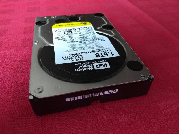 Western Digital Black 3.5" 1.5TB HDD - Winchester - merevlemez