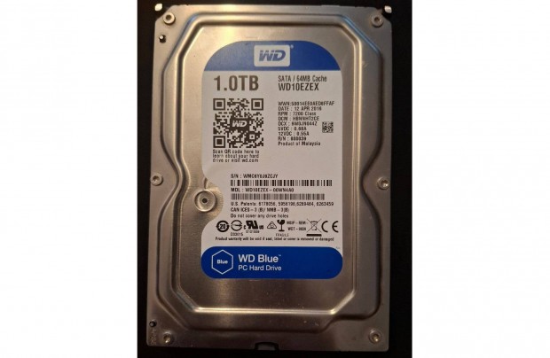 Western Digital Blue 3.5 1TB HDD