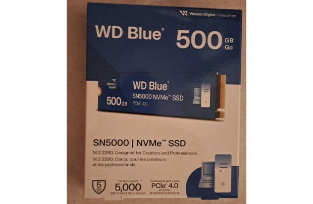 Western Digital Blue SN5000 500GB M2 SSD