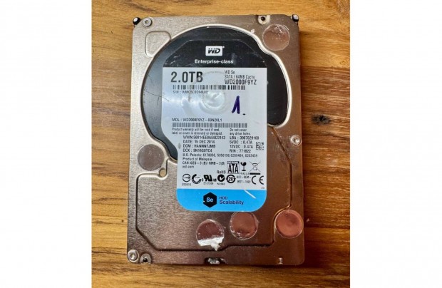 Western Digital Enterprise class 2TB 3,5 HDD/merevlemez 1