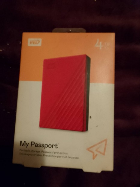 Western Digital My Passport 2.5 4TB Kls HDD