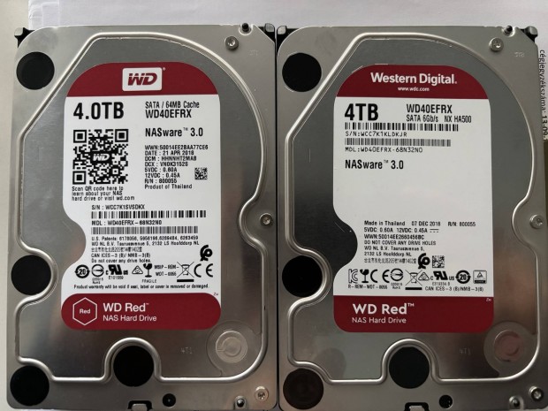 Western Digital Red 4 TB WD40Efrx