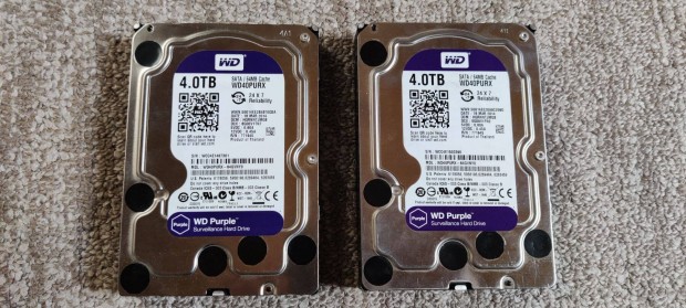 Western Digital WD 40 Purx 4TB