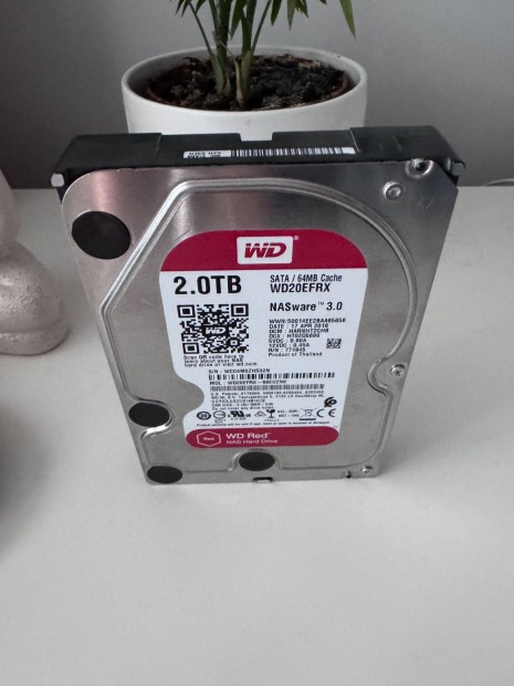 Western Digital WD RED SATA/64MB CACHE 2TB 3,5 Winchester