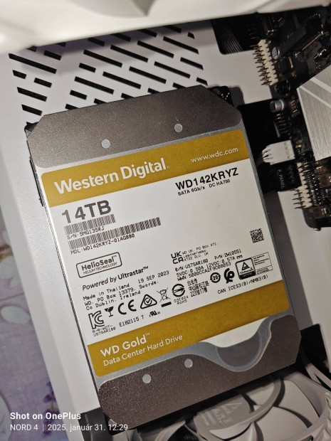 Western Digital - GOLD 14TB - WD142Kryz