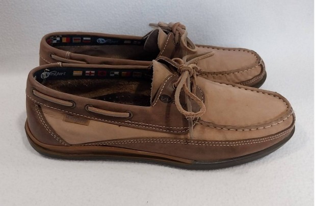 Westport f�rfi haj�s cip�: 44, f�z�s, barna, b�r