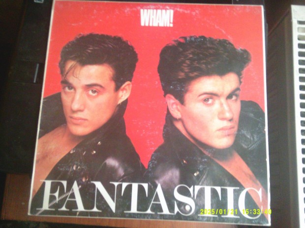 Wham Fantastic 1981 Bakelit LP