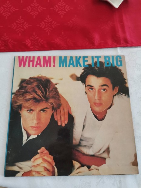 Wham - Make it big LP hanglemez vinyl, bajlelit