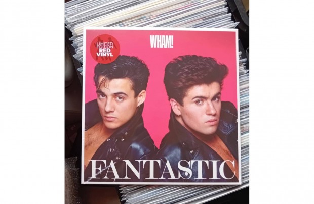 Wham! - Fantastic Bakelit Lemez LP Bontatlan