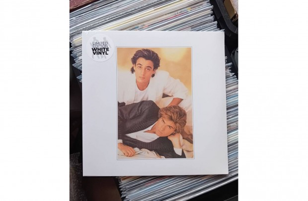 Wham! - Make It Big White Vinyl Bakelit Lemez LP Bontatlan