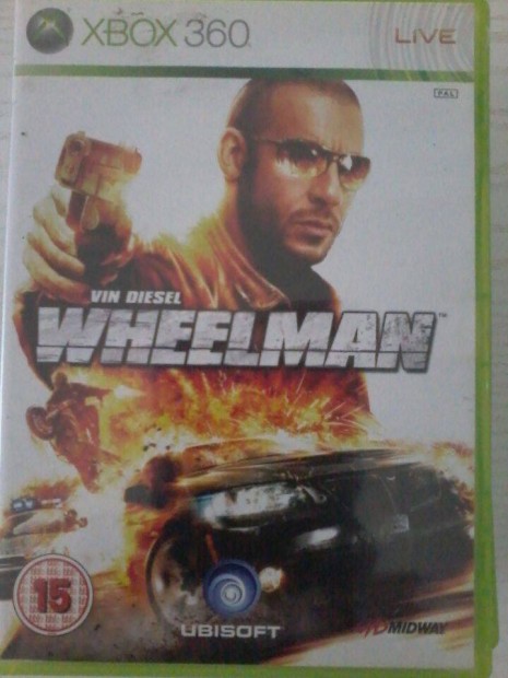 Wheelman Xbox 360 jtk elad.(nem postzom)