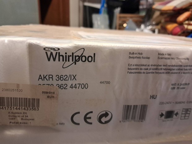 Whirlpool AKR 362 IX inox gzfzlap