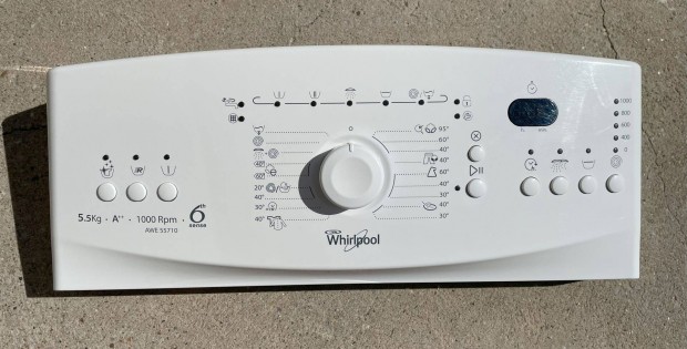 Whirlpool AWE 55710 mosgp komplett vezrl panel