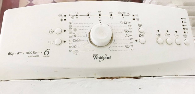 Whirlpool AWE 66610 felltts mosgp