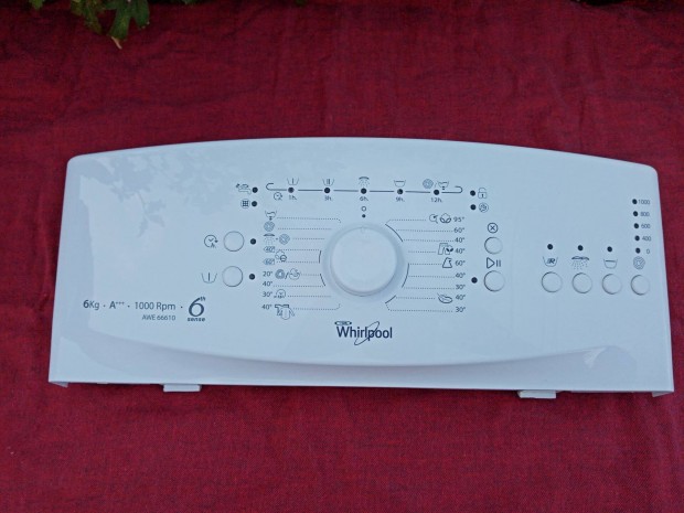 Whirlpool AWE 66610 mosgp panel, vezrlmodul elad