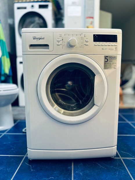 Whirlpool A+++ 6 kg szabadonálló elöltöltős mosógép - AWS63213